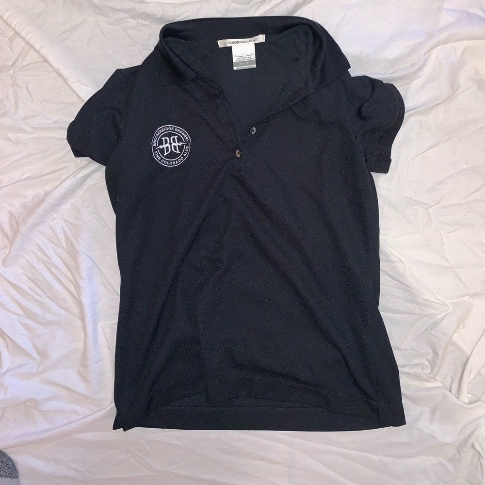 Mike black polo with Breckinridge brewery logo